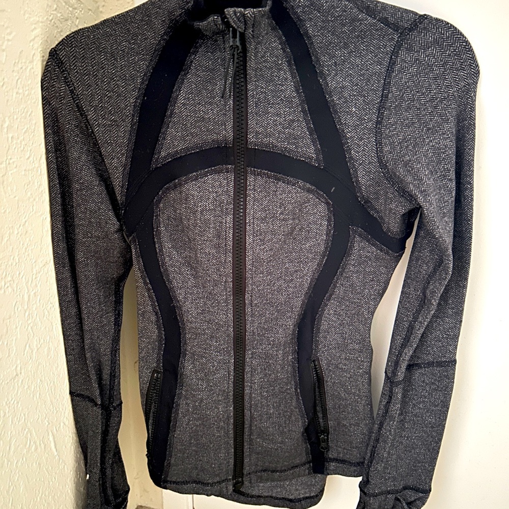 Lululemon Define Zip-Up Herringbone Jacket - image 1